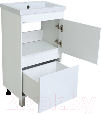 Тумба под умывальник Misty Алиса 40 / Э-Али01040-011П2Я