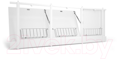 Экран для ванны МетаКам С откидными дверцами 169