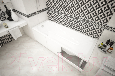 Экран для ванны МетаКам С откидными дверцами 169