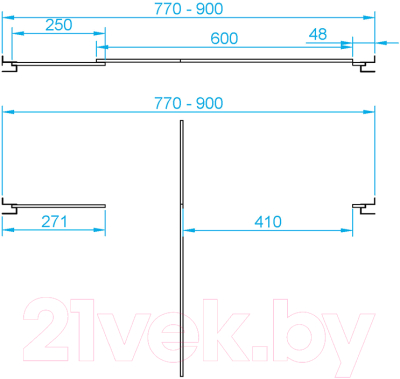 Душевая дверь RGW PA-02 / 41080208-11