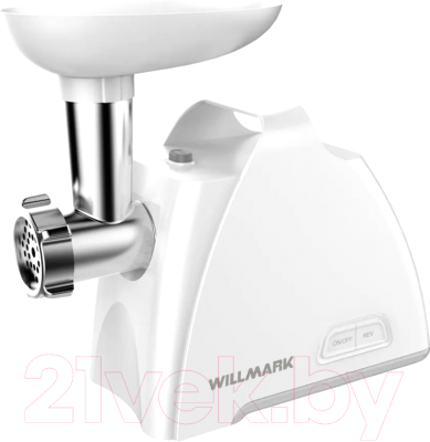 Мясорубка электрическая Willmark WMG-2083W / 2001107 (белый) - фото