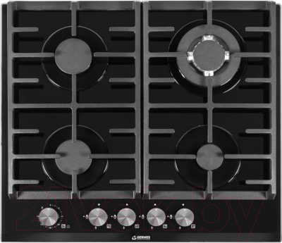 Газовая варочная панель Germes HAG-60BK-CT - фото