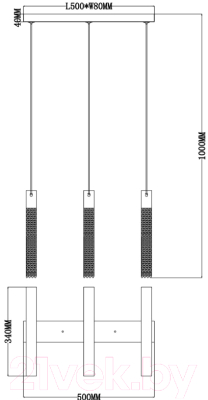 Люстра Moderli Novas / V2890-PL