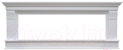 Портал для камина Смолком Albion V60 (бьянко белый) - фото