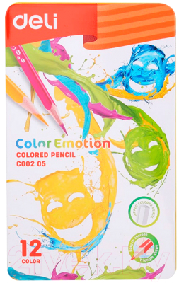 Набор акварельных карандашей Deli C00205 - фото