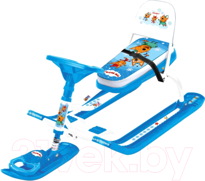 Снегокат детский Ника Тимка спорт 4-1. Три кота / ТС4-1/ТК - фото