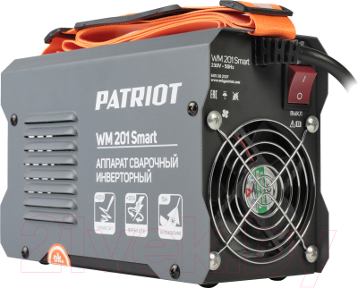 Инвертор сварочный PATRIOT WM 201 Smart MMA