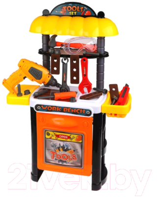 Верстак-стол игрушечный Наша игрушка Юный механик / 36778-115 - фото