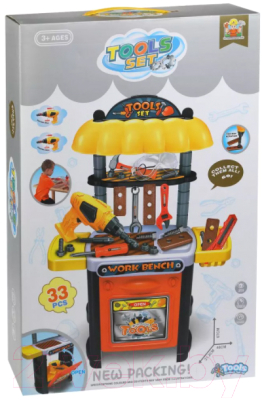 Верстак-стол игрушечный Наша игрушка Юный механик / 36778-115