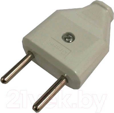 Вилка штепсельная General Lighting GRV-P-6-F-W-IP20 - фото