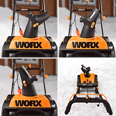 Снегоуборщик электрический Worx WG450E