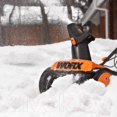 Снегоуборщик электрический Worx WG450E