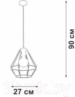 Потолочный светильник Vitaluce V4190-8/1S