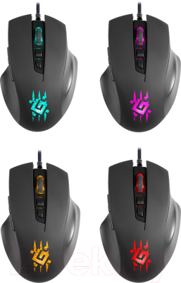 Мышь Defender Wolverine GM-700L RGB / 52700