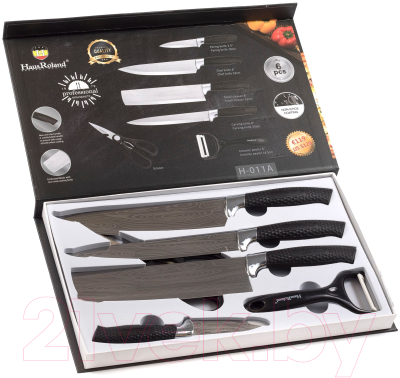 Набор ножей Haus Roland GS-06A105C-6PC-2H-011A / 100521 - фото