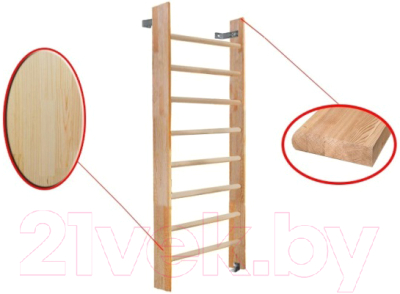 Шведская стенка Dinamika ZSO-000045 (3x0.8, сосна)