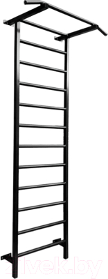 Шведская стенка Dinamika С турником ZSO-002308 (2.4x0.79, металлическая) - фото