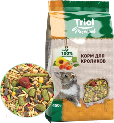 Корм для грызунов Triol Original для кроликов / 40111008