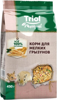 Корм для грызунов Triol Original для грызунов / 40111009 - фото