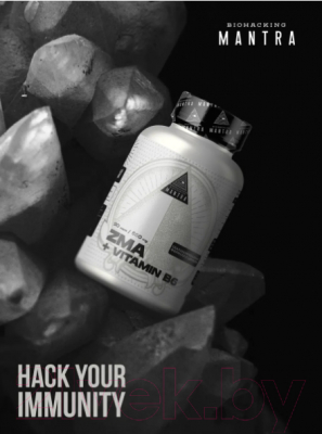 Комплексная пищевая добавка Biohacking Mantra ZMA+B6 / CAPS020