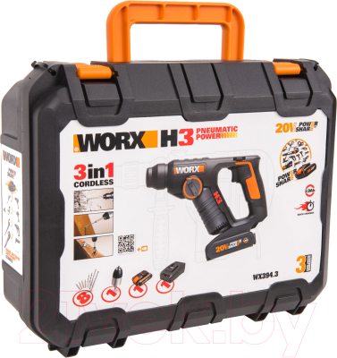Перфоратор Worx WX394.3