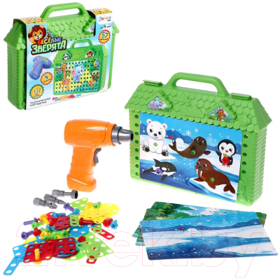 Конструктор Эврики Веселые зверята / 5189629