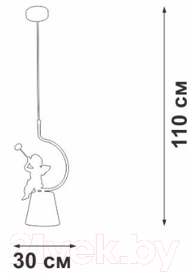 Потолочный светильник Vitaluce V2972-1/1S