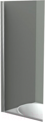 Стеклянная шторка для ванны BelBagno UNO-V-1-90/150-C-Cr - фото