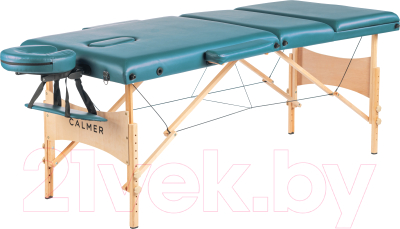 Массажный стол Calmer Bamboo Three 60 (бирюзовый)