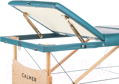 Массажный стол Calmer Bamboo Three 60 (бирюзовый)
