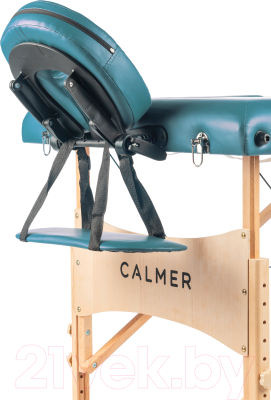 Массажный стол Calmer Bamboo Three 60 (бирюзовый)