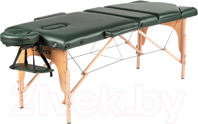 Массажный стол Calmer Bliss Three 70 (зеленый)