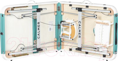 Массажный стол Calmer Imagine Three 70 (бирюзовый/белый)