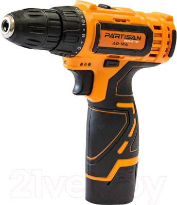 Аккумуляторная дрель-шуруповерт Partisan AD-12A - фото