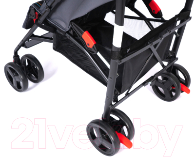 Детская прогулочная коляска Tomix Kika / HP-311 (серый/черный)