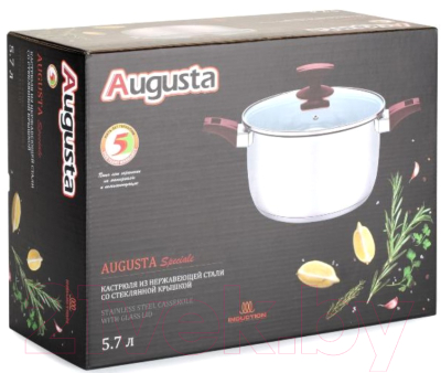 Кастрюля Attribute Augusta Speciale ASA024S