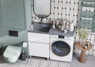 Тумба под умывальник Акватон Лайн