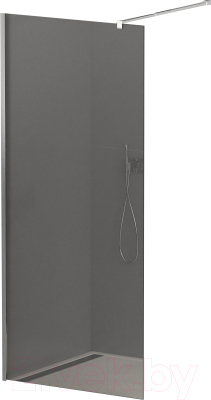 Душевая стенка Cezares LIBERTA-L-1-25-GR-Cr - фото