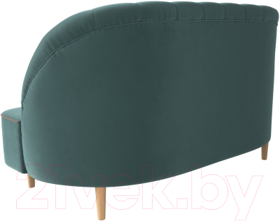 Диван Лига Диванов Амиса 303 / 109828 (велюр, бирюзовый)