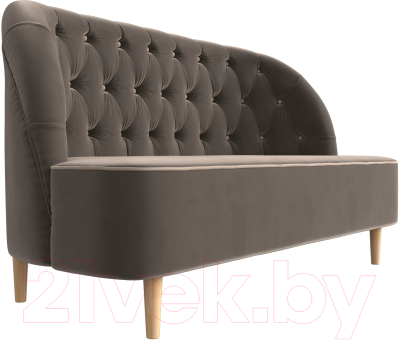 Диван Лига Диванов Амиса 303 / 109831 (велюр, коричневый)