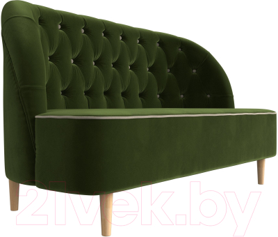 Диван Лига Диванов Амиса 303 / 109838 (микровельвет, зеленый)