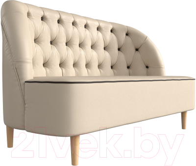 Диван Лига Диванов Амиса 303 / 109847 (экокожа, бежевый)