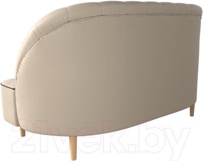 Диван Лига Диванов Амиса 303 / 109847 (экокожа, бежевый)