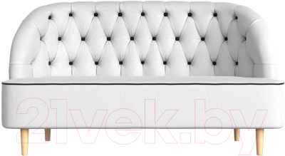 Диван Лига Диванов Амиса 303 / 109848 (экокожа, белый)