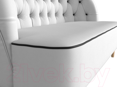 Диван Лига Диванов Амиса 303 / 109848 (экокожа, белый)