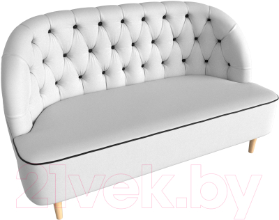 Диван Лига Диванов Амиса 303 / 109848 (экокожа, белый)