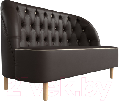 Диван Лига Диванов Амиса 303 / 109849 (экокожа, коричневый)