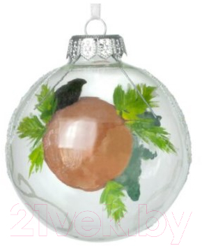 Шар новогодний Грай Часы ШБ80-15