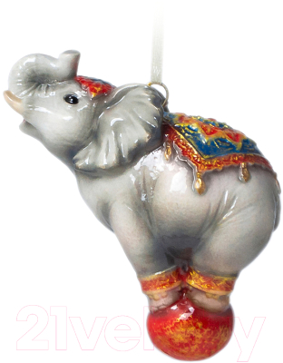 Елочная игрушка Грай Цирковой слон ЕГ-50