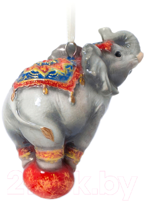 Елочная игрушка Грай Цирковой слон ЕГ-50